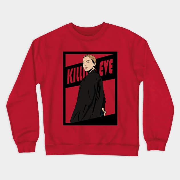 Killing Eve Crewneck Sweatshirt by miyku